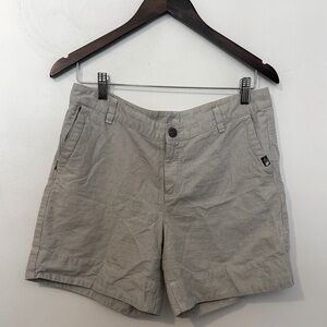 The North Face Light Gray corduroy Shorts, women’s 6